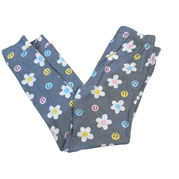 Extremely Me Girls 2-Piece Pajama Set Smile And Be Happy Size 6X Polyester/Spand - Picture 4 of 4